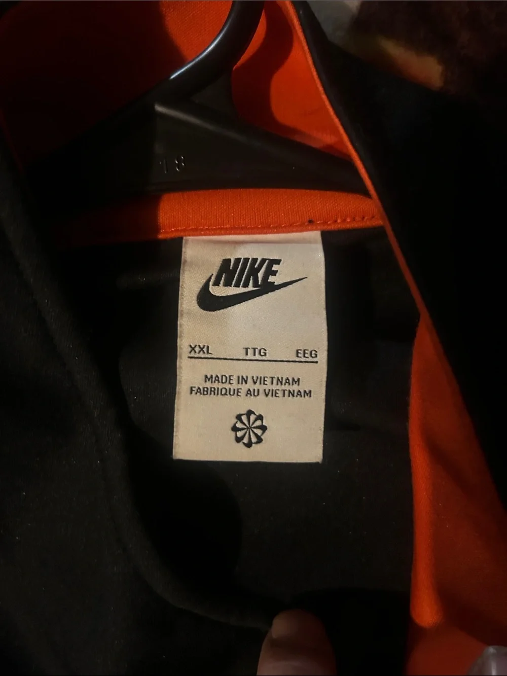 Nike Kids Colorblock Zip Jacket — Black, Orange & Yellow